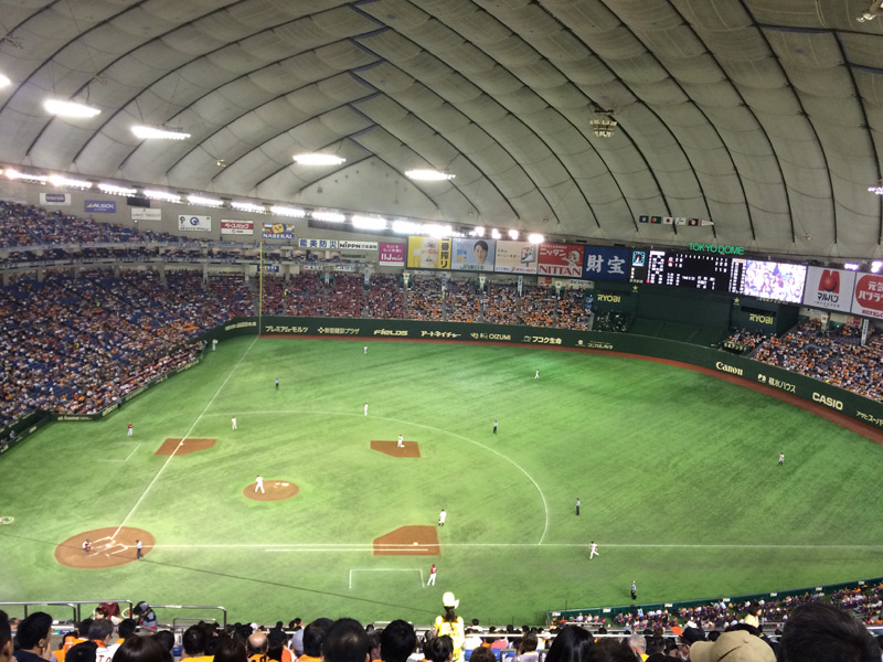 東京ドーム 巨人VS広島 を観て思ったこと、広島の女子率が異常に高かった