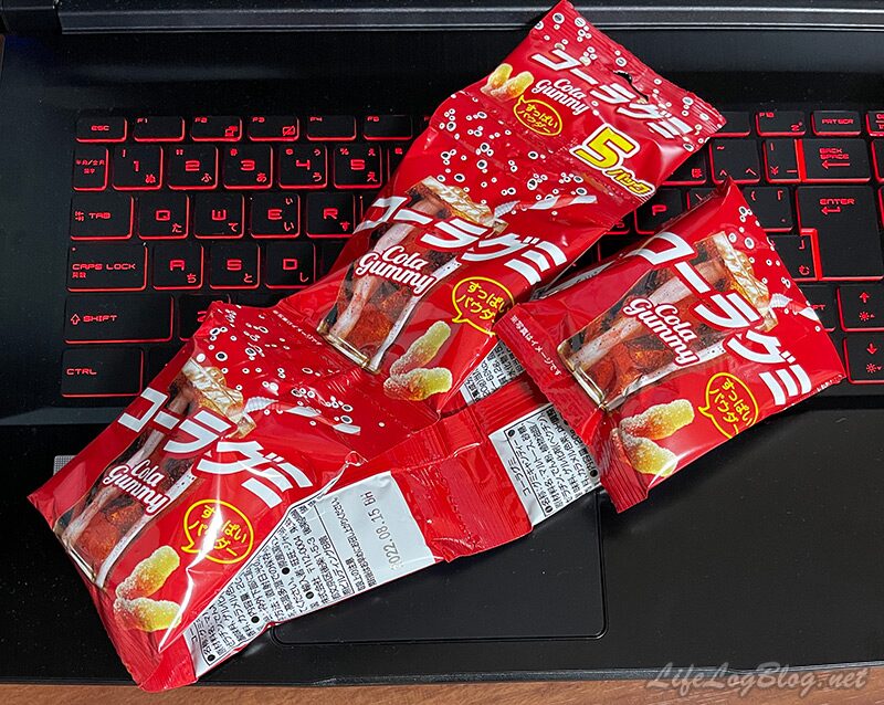 キャンドゥで100均コーラグミ購入!甘酸っぱさが癖になる!!