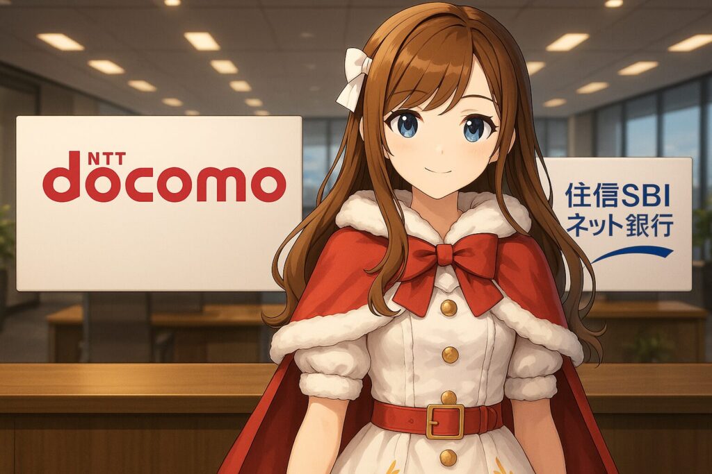 NTTドコモ、住信SBIネット銀行を4200億円で買収！経済圏拡大と株価への影響は？