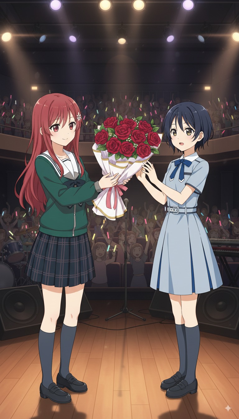 西條和卒業ライブで流れた『22/7 「あの日の彼女たち」day09 滝川みう』のアニメ動画が公開
