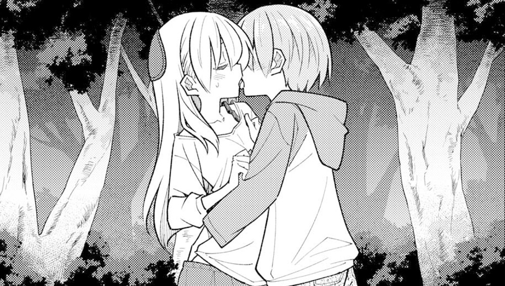 トニカクカワイイ 第322話 夫婦で青姦？